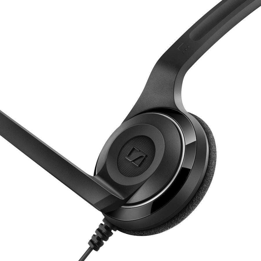 EPOS | SENNHEISER 504197 PC 8 USB Headset, Binaural On-ear, 2 Year Warranty, Noise Cancelling, Uni-directional, PC Compatible, Music, Gaming, Lightweight, In-Line Volume Control, Plug and Play, Durable, Comfortable [Discontinued]