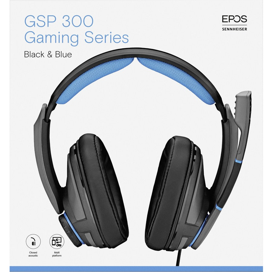 EPOS GSP 300 Gaming Headset - Over-the-head Binaural Gaming Headset [Discontinued]