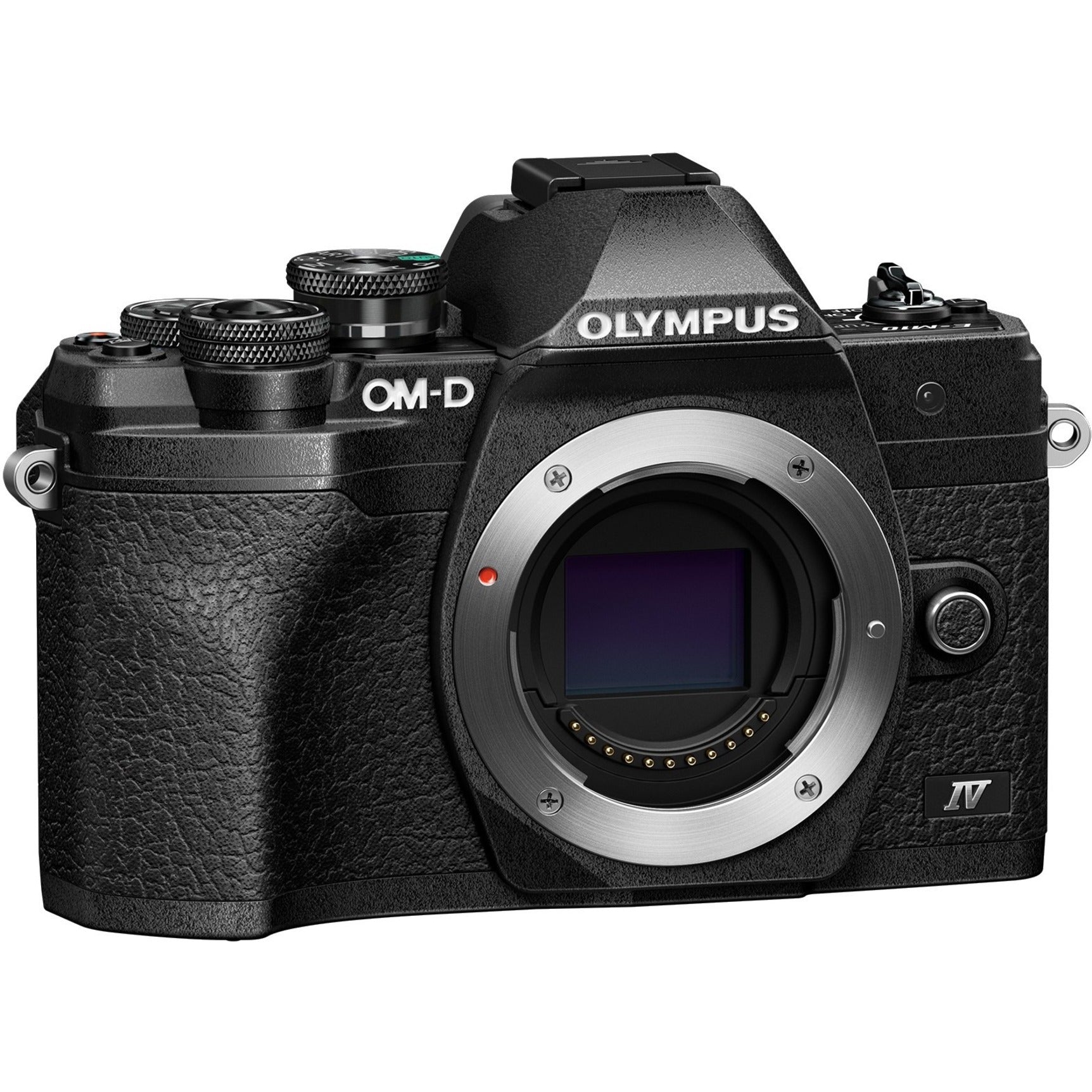 Olympus V207130BU000 OM-D E-M10 Mark IV Mirrorless Camera Body Only, 20.3 Megapixel, Black