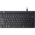 R-Go Tools Ergonomic Compact Break Wired Keyboard, Black (RGOCOUSWDBL) Main image