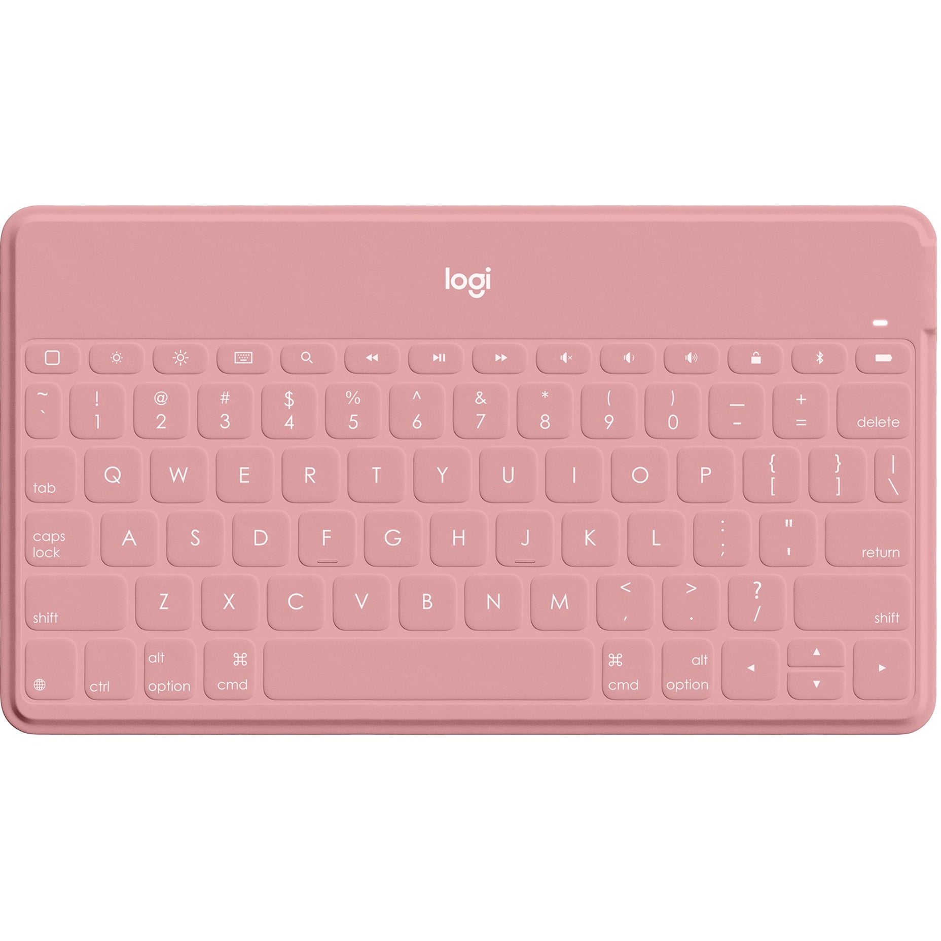 Logitech 920-010039 Keys-To-Go Keyboard, Lightweight, Slim, Bluetooth, Rechargeable Battery