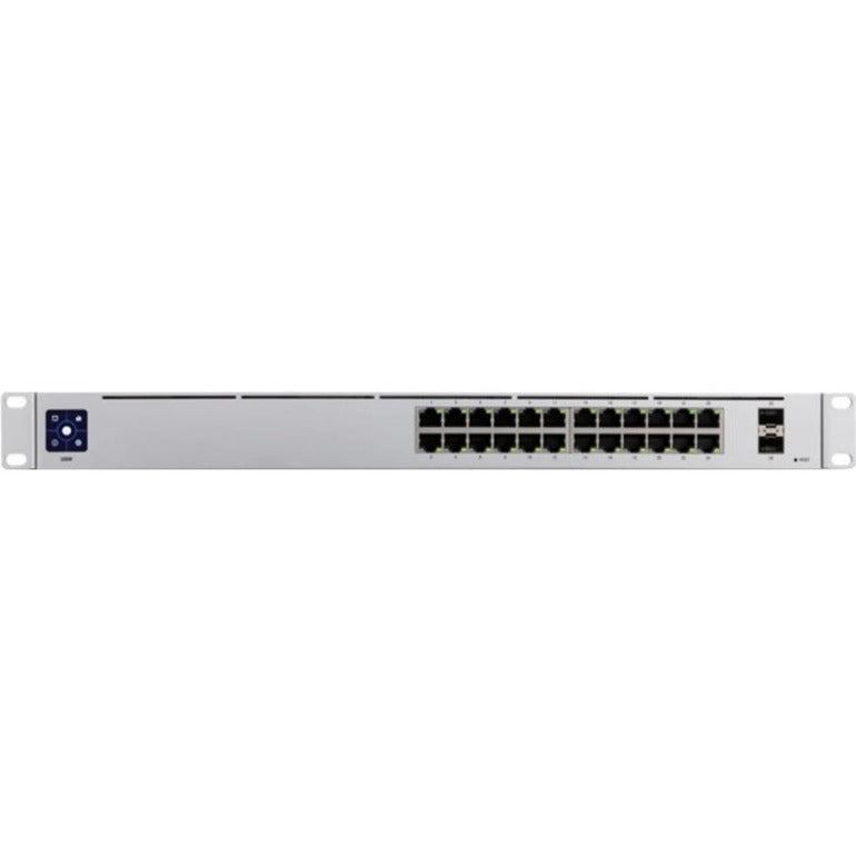 Ubiquiti USW-24 UniFi Switch 24, 24-Port Gigabit Ethernet Rack-mountable Ethernet Switch