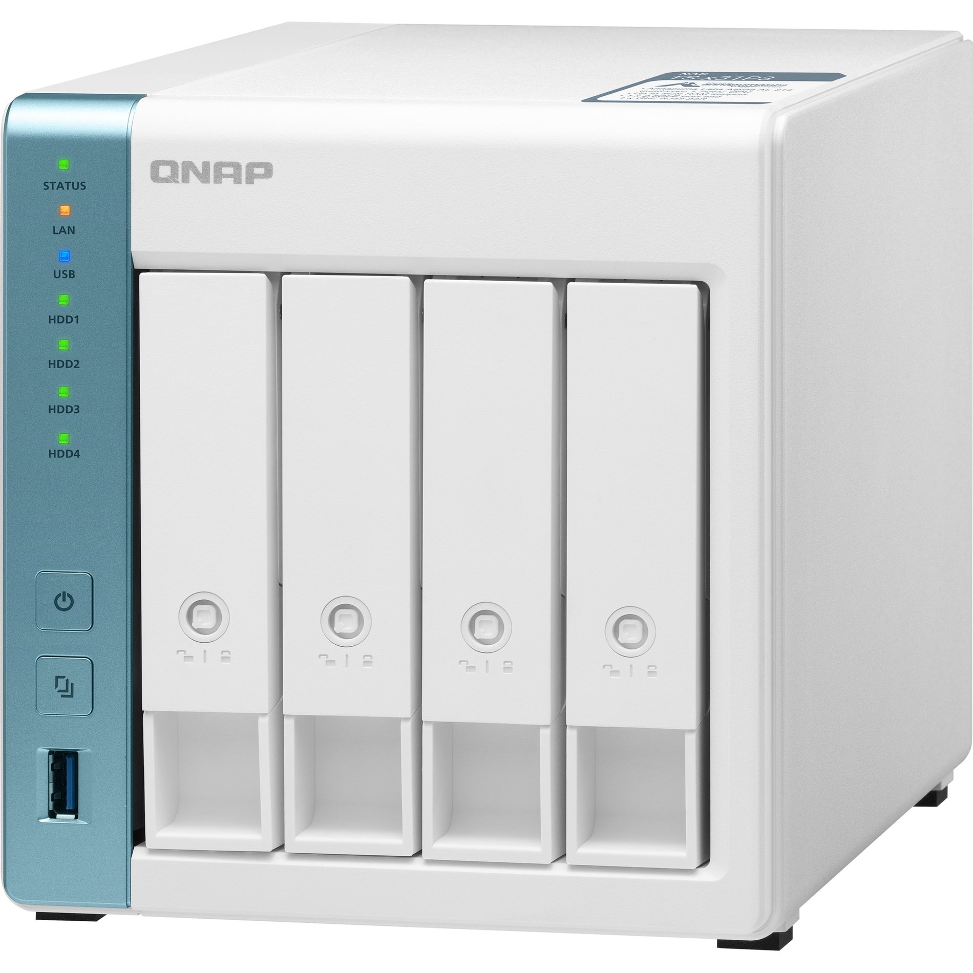QNAP TS-431P3-4G-US Quad-core 1.7GHz NAS with 2.5GbE and Feature-rich Applications for Home & Office