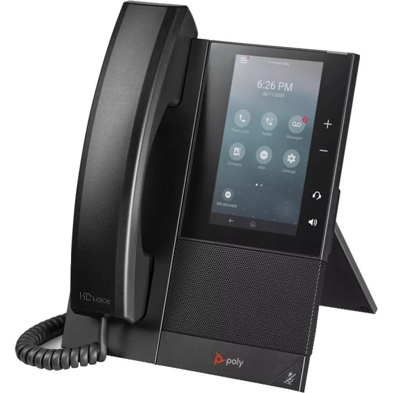 Poly 2200-49720-001 CCX 500 IP Phone, Black, VoIP
