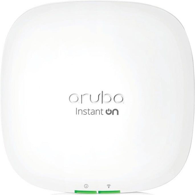 Aruba R6M49A Instant On AP22 Wireless Access Point, Gigabit Ethernet, 2.4 GHz/5 GHz, WPA3/WPA2-MPSK, 1.66 Gbit/s