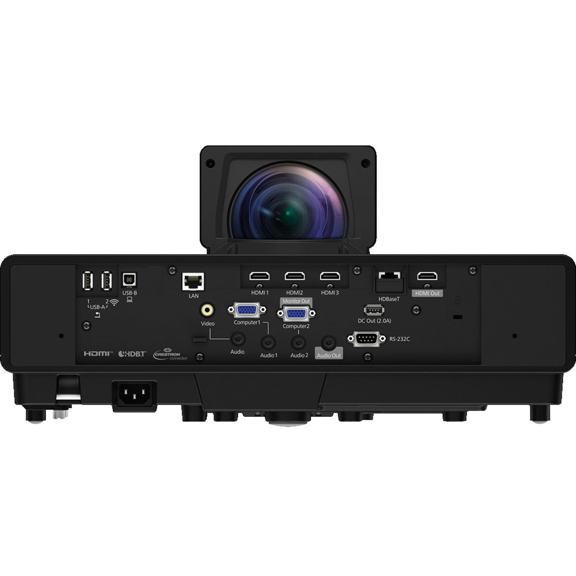 Epson V11H923620 PowerLite 805F 3LCD Projector, Full HD, 5000 lm, Ultra Short Throw