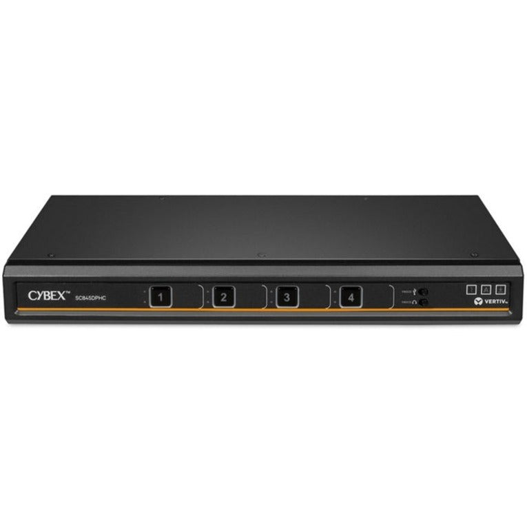 AVOCENT SC845DPHC-400 Cybex SC800 Secure KVM Switch, 4 Port Universal and DPP, USB-C, NIAP v4.0 Certified