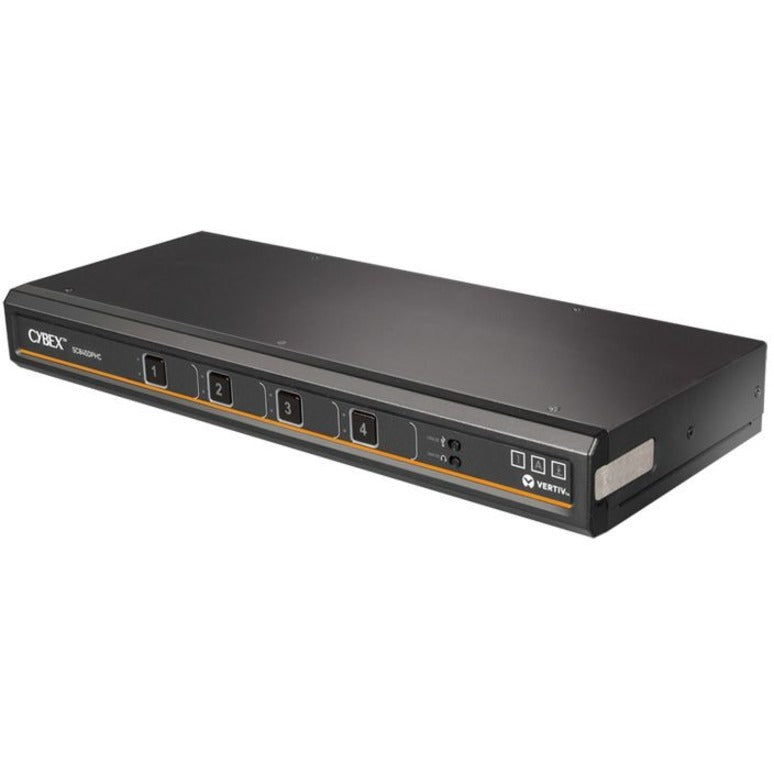 AVOCENT SC845DPHC-400 Cybex SC800 Secure KVM Switch, 4 Port Universal and DPP, USB-C, NIAP v4.0 Certified
