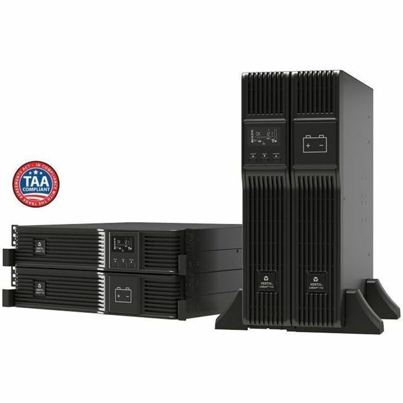 Vertiv PSI5-1500RT120TAA Liebert PSI5 UPS - 1500VA 1350W 120V TAA Line Interactive AVR Tower/Rack, 2 Year Warranty, USB, 6 Minute Backup Time
