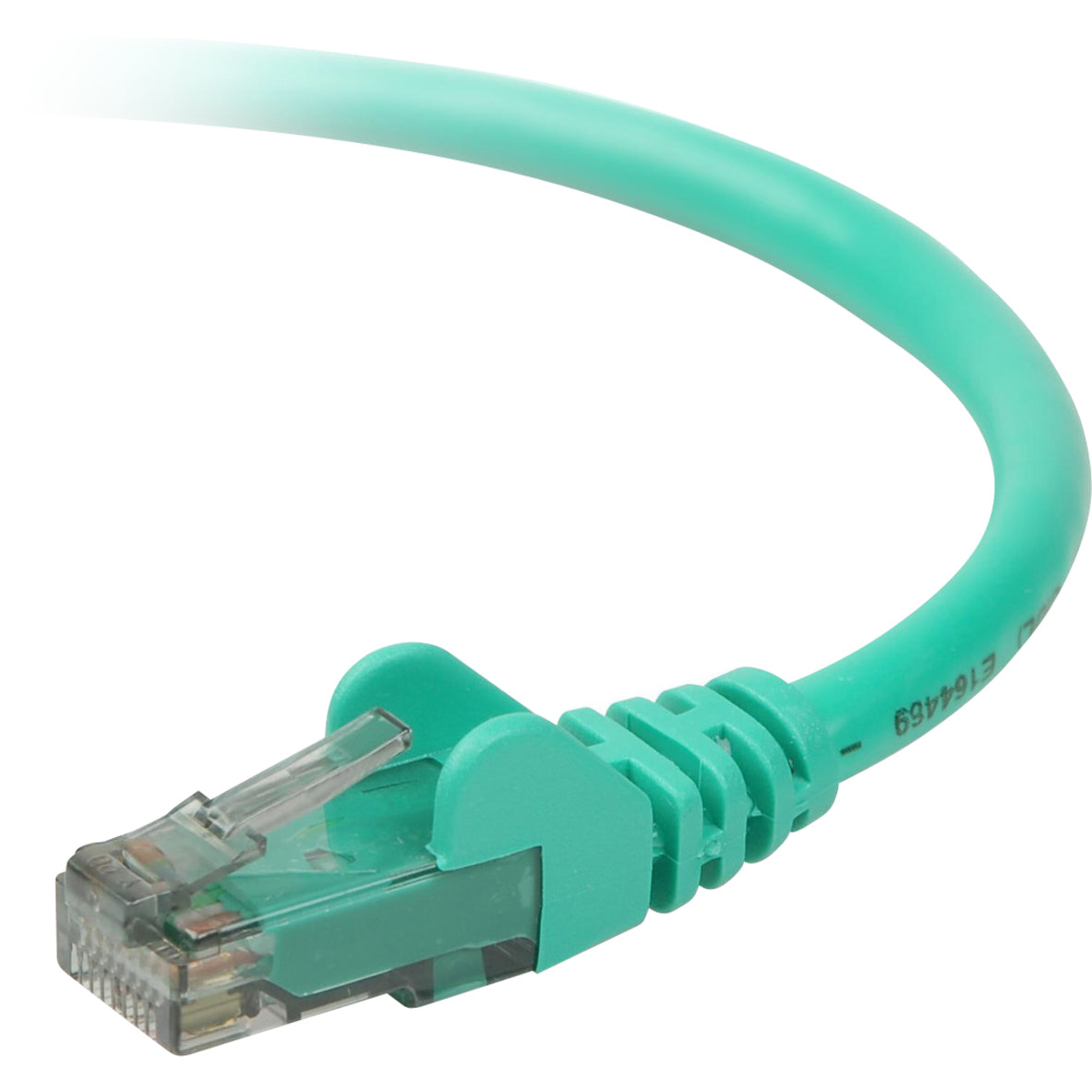 Belkin A3L980-15-GRN-S Cat. 6 UTP Patch Cable, 15 ft, Molded, Snagless, Green