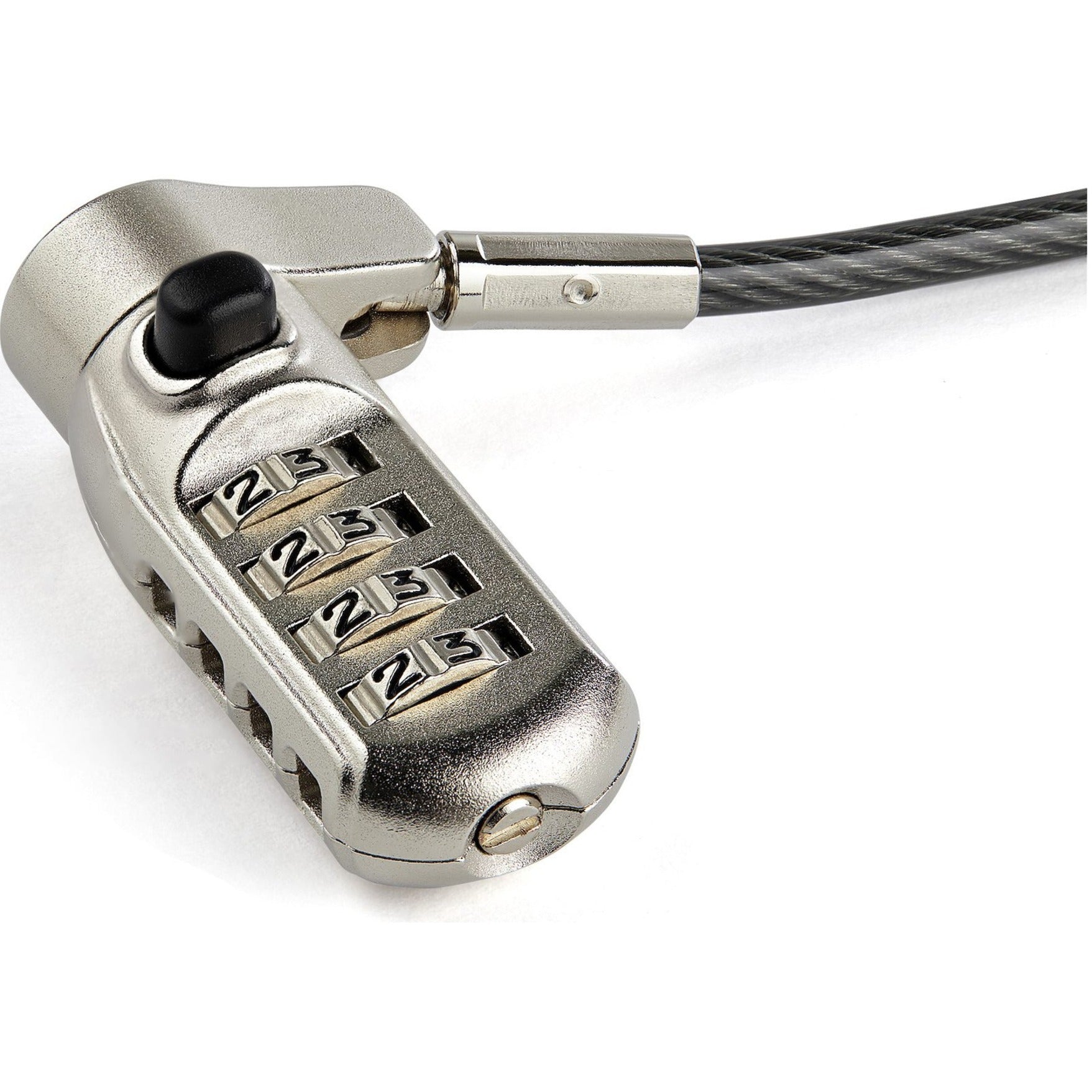 LTULOCK4D Cable Lock, 6' 3in1 Universal Laptop Security Network Hardwares