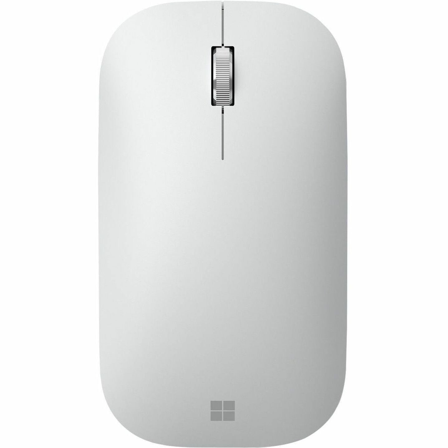 Microsoft KTF-00056 Modern Mobile Mouse, Wireless Bluetooth Scroll Wheel, Glacier Color