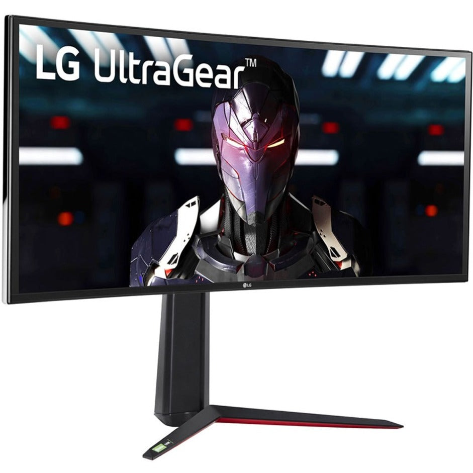 LG 34GN85B-B UltraGear 34" UW-QHD Curved Gaming LCD Monitor, 120Hz, FreeSync Premium