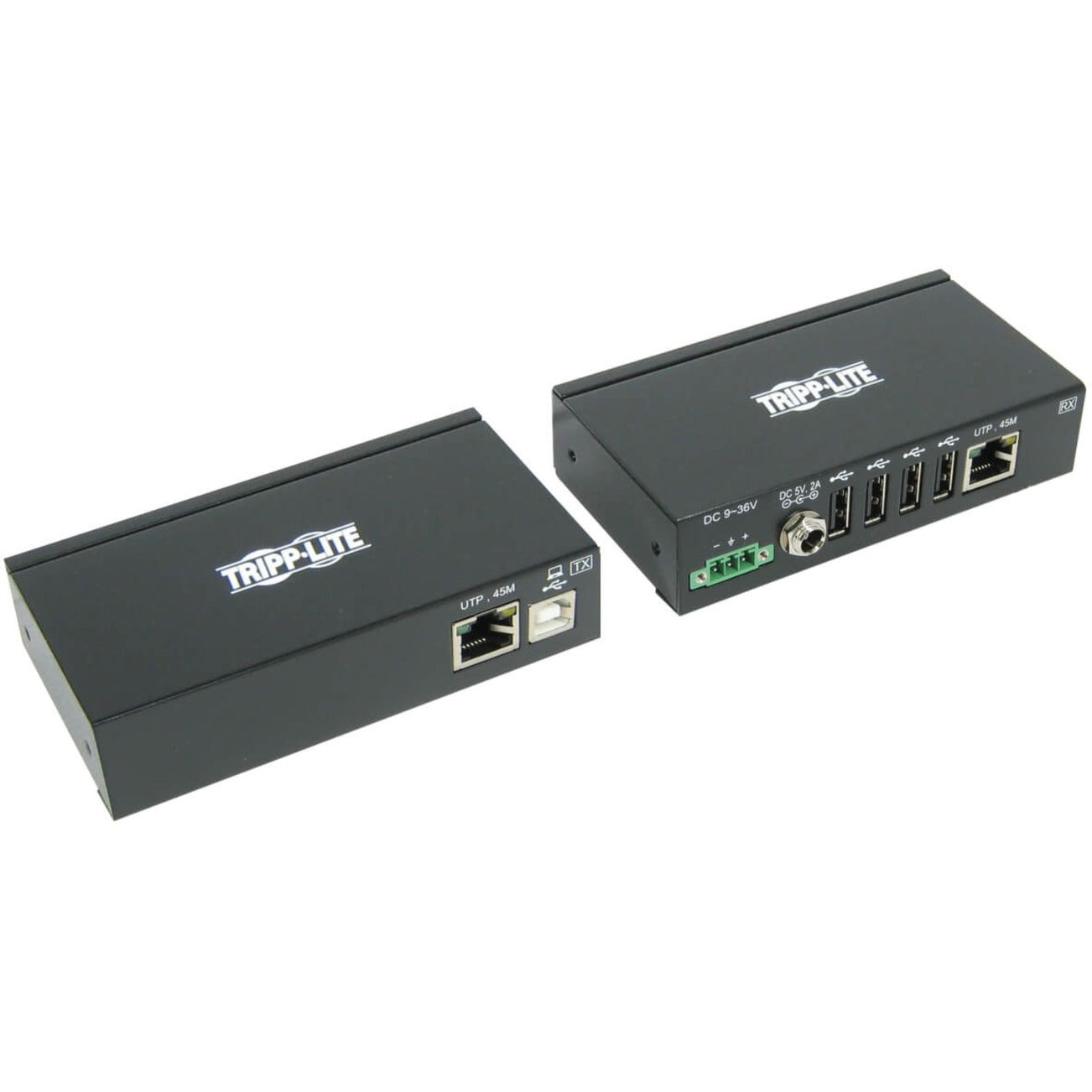 Tripp Lite B203-104-IND Video Extender Transmitter/Receiver USB Network RJ-45 150 ft Range
