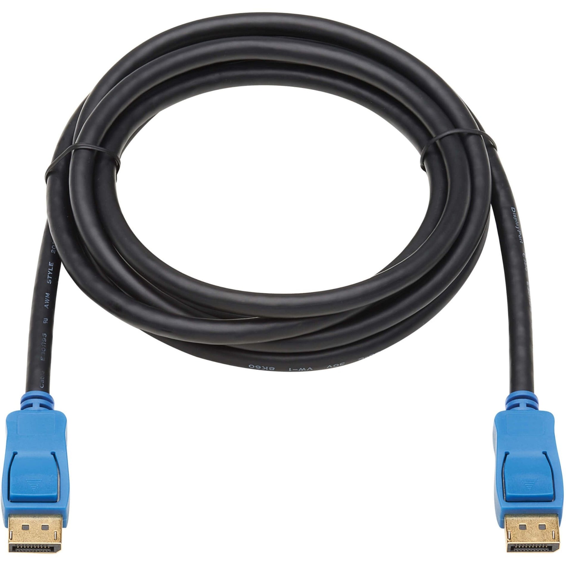 Tripp Lite P580-009-8K6 DisplayPort A/V Cable, 9 ft, Gold-Plated Connectors, 4K UHD Support