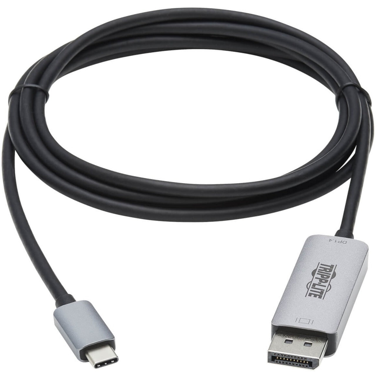 Tripp Lite U444-006-DP8SE DisplayPort/USB-C A/V-Kabel 6 ft Umkehrbar Plug & Play HDCP 2.2