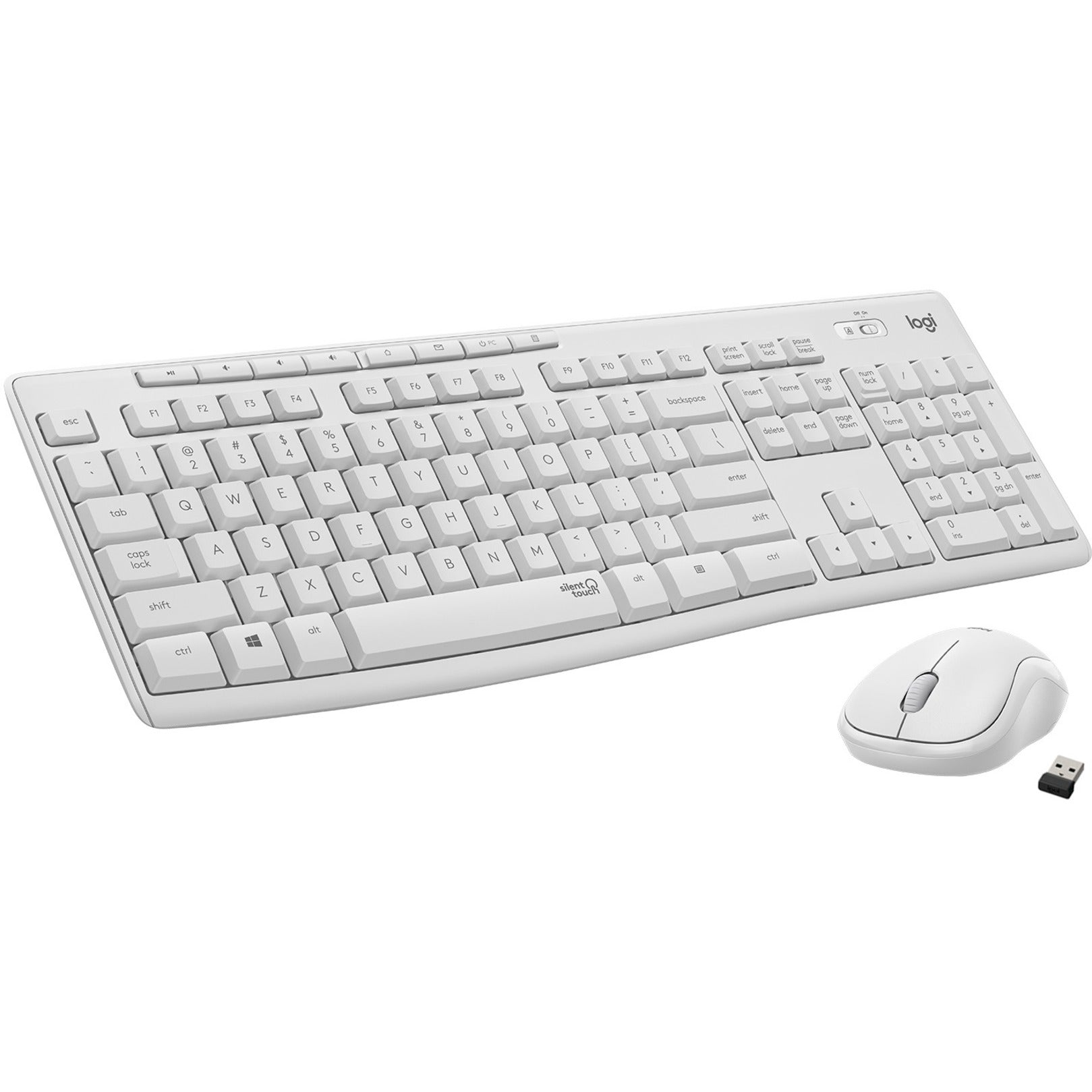 Logitech 920-009783 MK295 Silent Wireless Combo Keyboard & Mouse, Spill Resistant, Wireless Connectivity