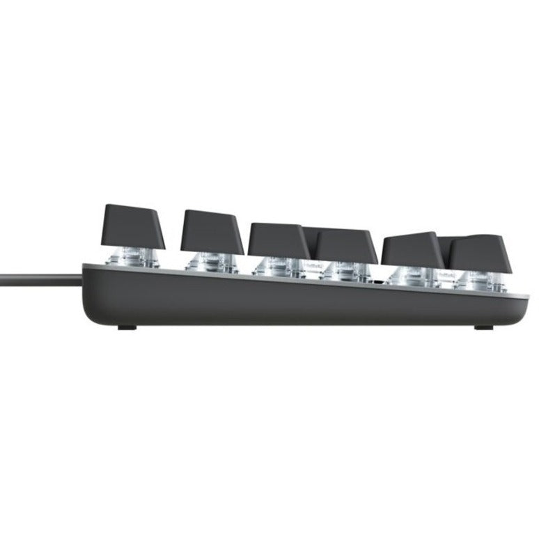Logitech 920-009860 K845 Mechanical Illuminated Keyboard, Backlit, Adjustable Tilt, Full-size, USB