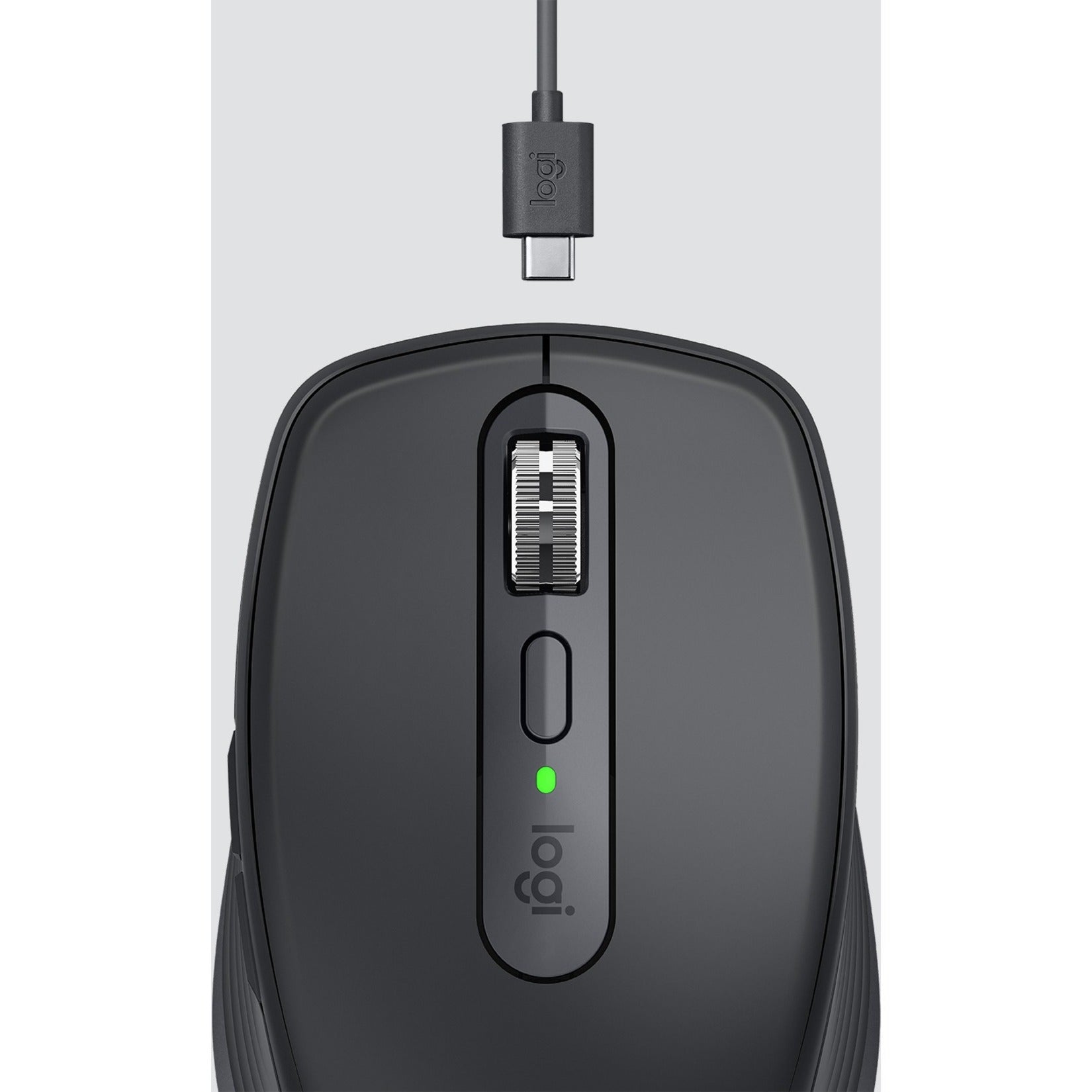 Logitech 910-005987 MX Anywhere 3 Wireless Mouse, Darkfield Scroller, 4000 dpi, 2.4 GHz