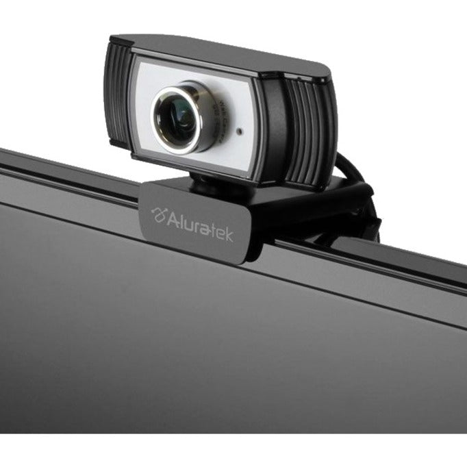 HD 1080p Webcam with Omnidirectional Mic and Built-in Speakers