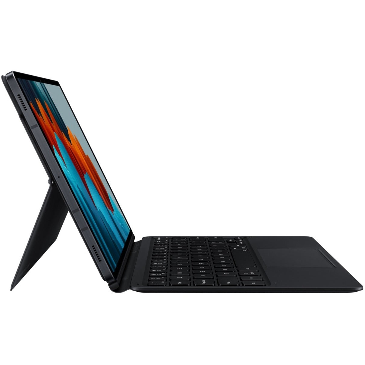 Samsung EF-DT870UBEGUJ Galaxy Tab S7 Book Cover Keyboard, Black