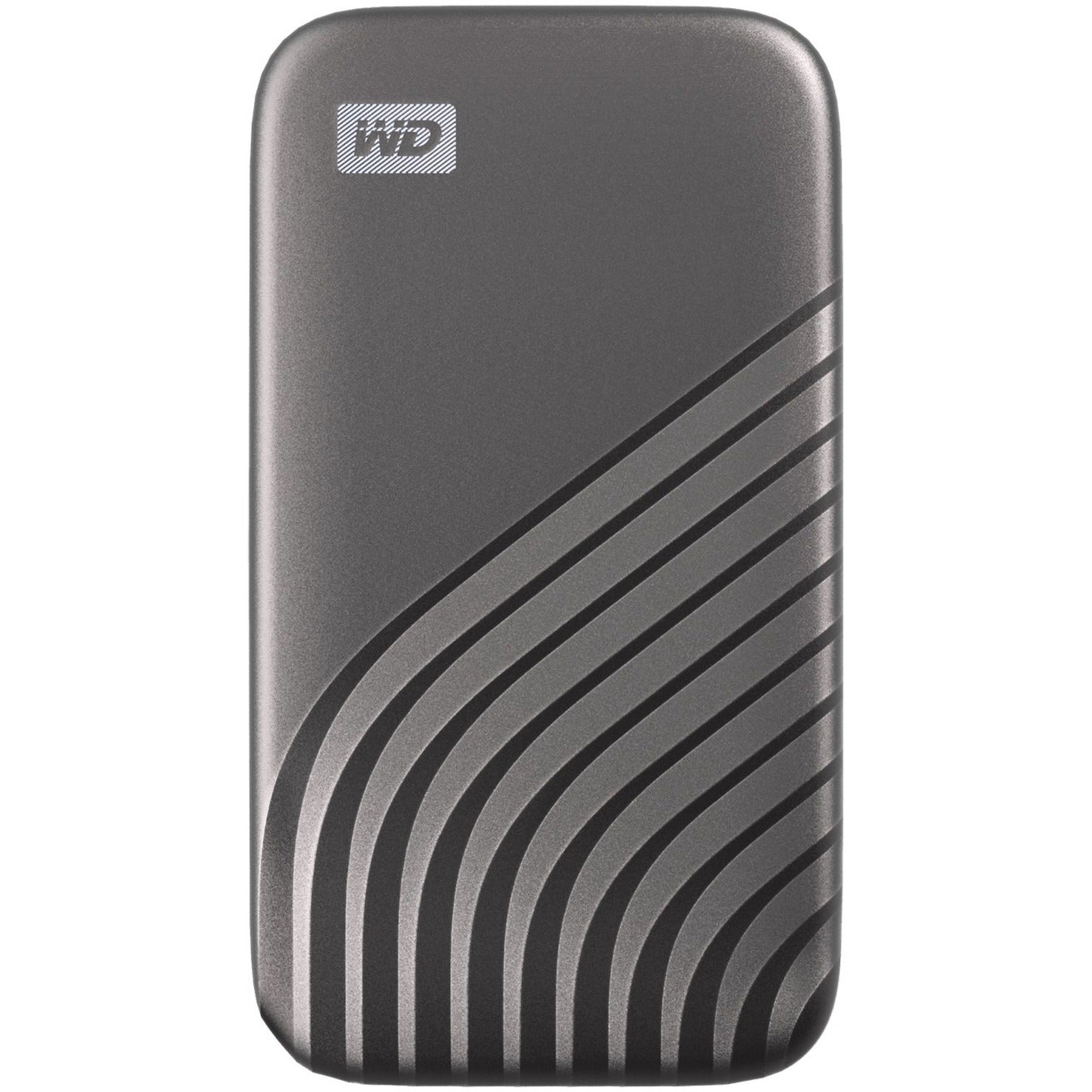 WD WDBAGF5000AGY-WESN My Passport 500 GB Portable SSD, USB 3.2, Space Gray