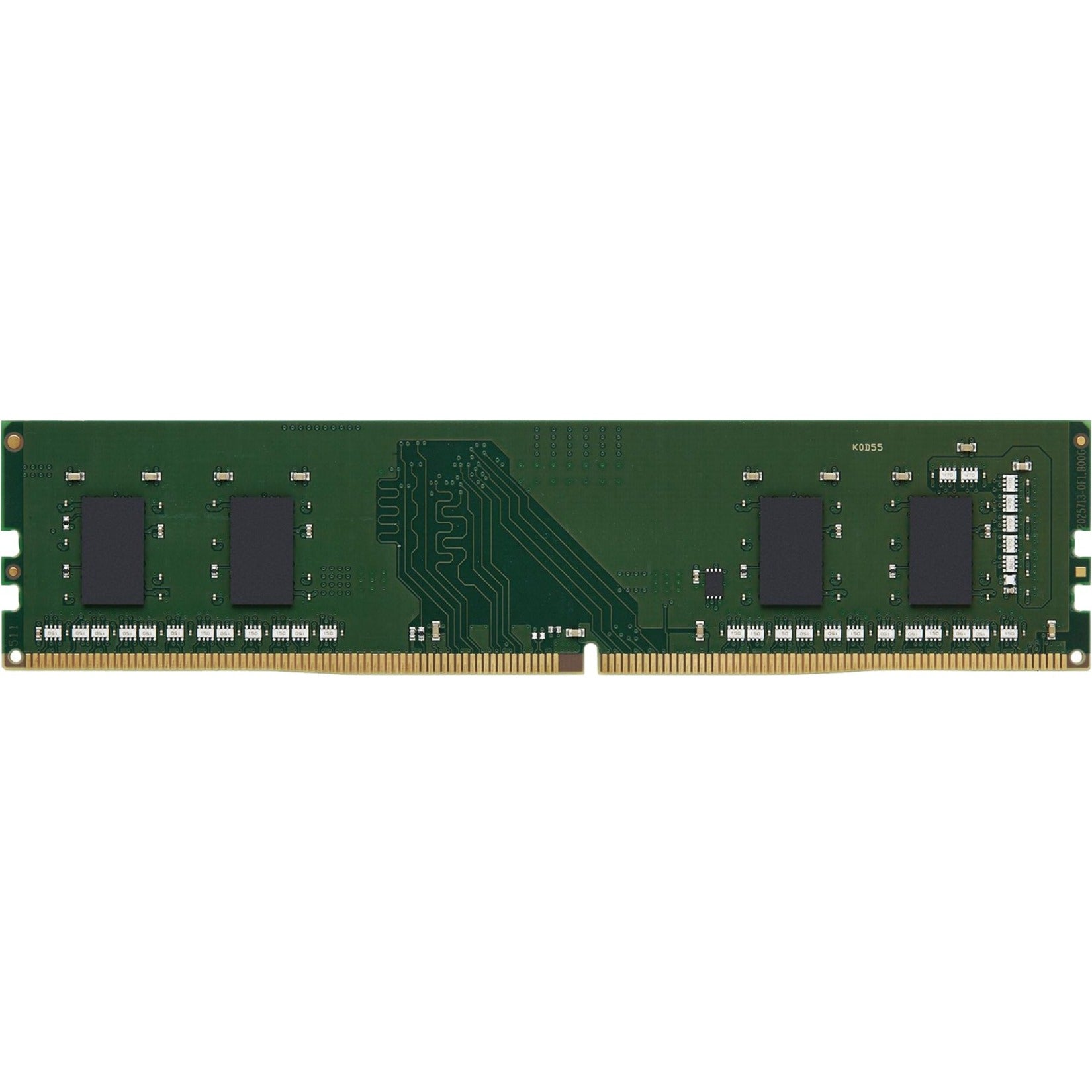 Kingston KCP432NS6/8 8GB DDR4 SDRAM Memory Module, Lifetime Warranty, 3200 MHz, Non-ECC