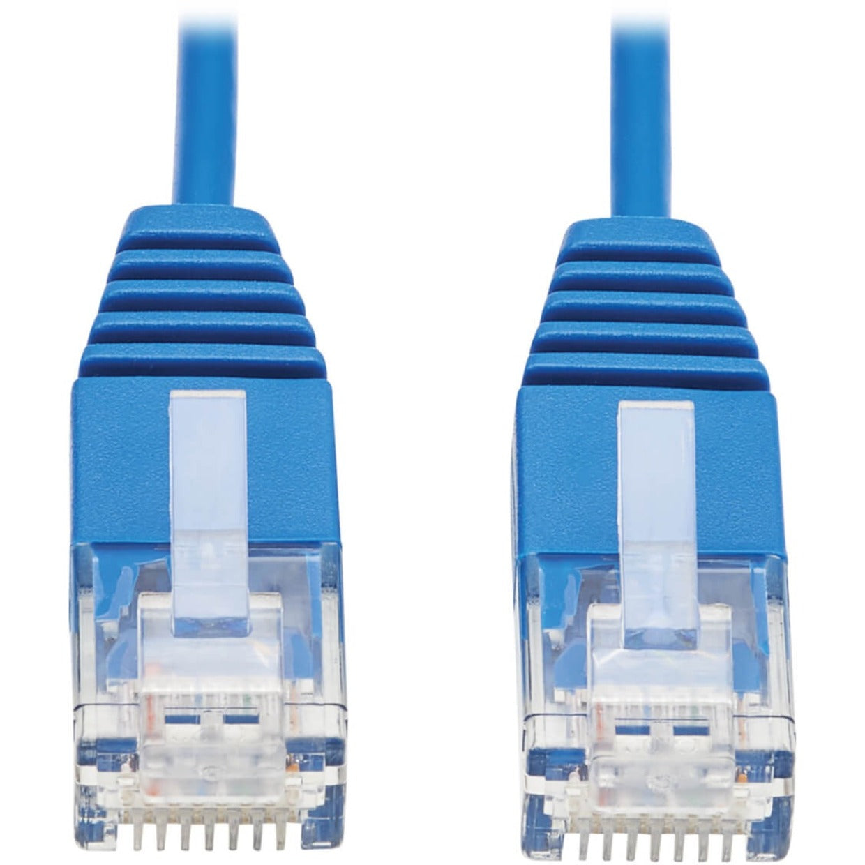 Tripp Lite N261-UR07-BL Cat6a 10G Certified Molded Ultra-Slim UTP Ethernet Cable, Blue, 7 ft.