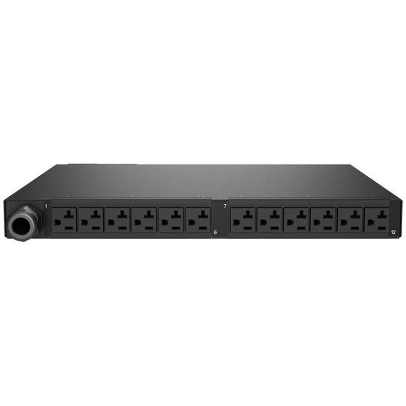 Geist NU30203 rPDU MNU3E1R5-12S203-2TL5A0H10-S 12-Outlets PDU, Individual Outlet Switching, Remote Outlet Switching