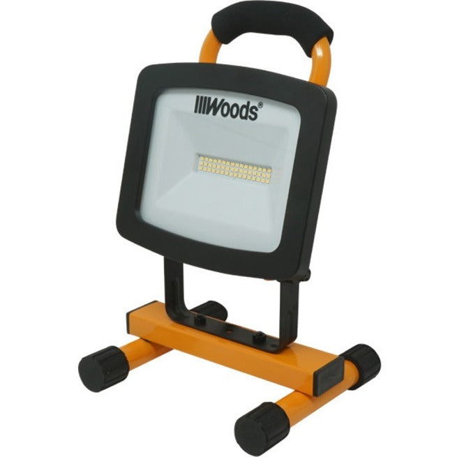 Woods wl40036 PRO 3,000 Lumen Portable LED Work Light WL40036, H-stand, Outdoor/Indoor Use