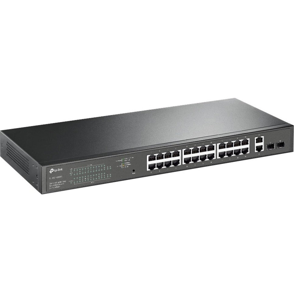 TP-Link TL-SG1428PE 28-Port Gigabit Easy Smart Switch with 24-Port PoE+, Power Budget up to 250W