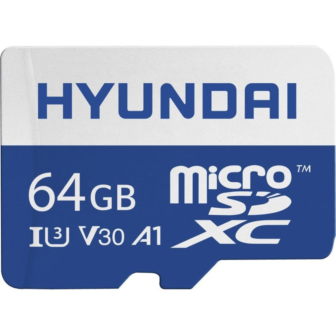 Hyundai SDC64GU3 64GB microSDXC Card, Lifetime Warranty, 95 MB/s Read Speed, Class 10/UHS-I (U3), 35 MB/s Write Speed