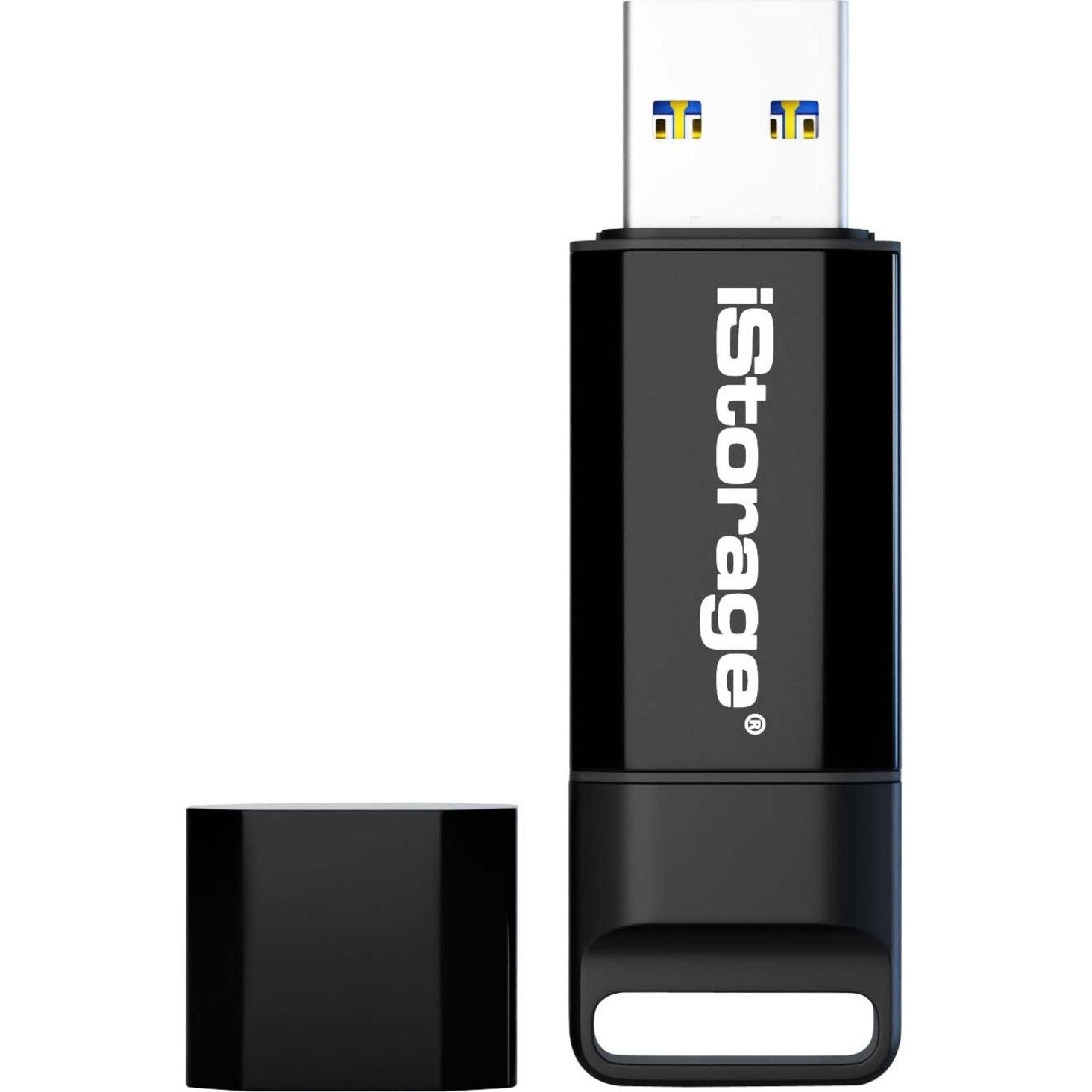 iStorage IS-FL-DBT-256-64 datAshur BT Hardware encrypted USB 3.2 (Gen1) Flash Drive, 64GB, Secure, Bluetooth, Password Protection