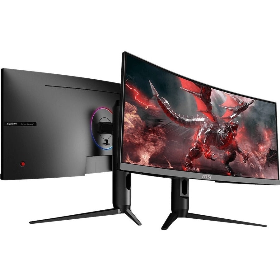 MSI G274QRFW, 27 Gaming Monitor, 2560 x 1440 (QHD), Rapid IPS, 1ms, 170Hz,  G-Sync Compatible, HDR Ready, HDMI, Displayport, Tilt, Swivel, Height