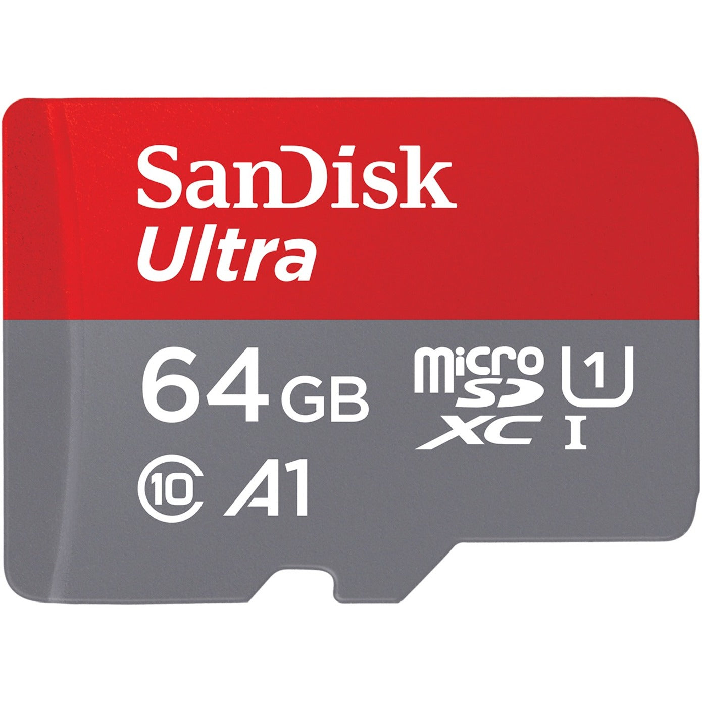 SanDisk SDSQUA4-064G-AN6IA Ultra 64GB microSDXC Card, 120MB/s, Class 10/UHS-I (U1)