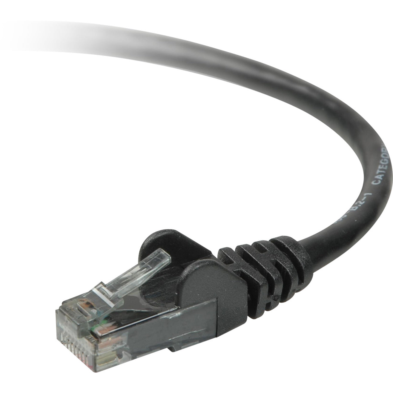 Belkin A3L980-30-BLK-S Cat. 6 UTP Patch Cable, 30 ft, High Performance, Molded, Snagless, PowerSum Tested