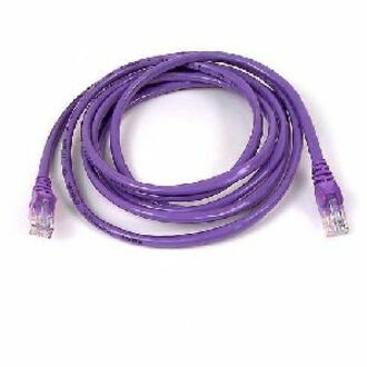 Belkin A3L791-01-PUR-S RJ45 Category 5e Snagless Patch Cable, 1 ft, Purple