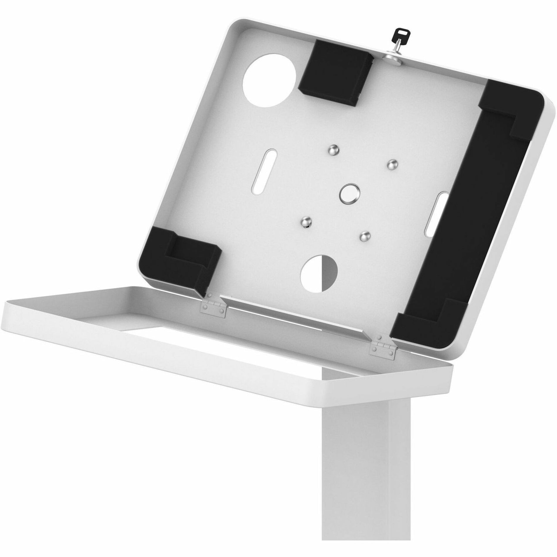 CTA Digital PAD-CHKW Tablet PC Stand, Thin Profile Floor Stand with VESA Plate & Base
