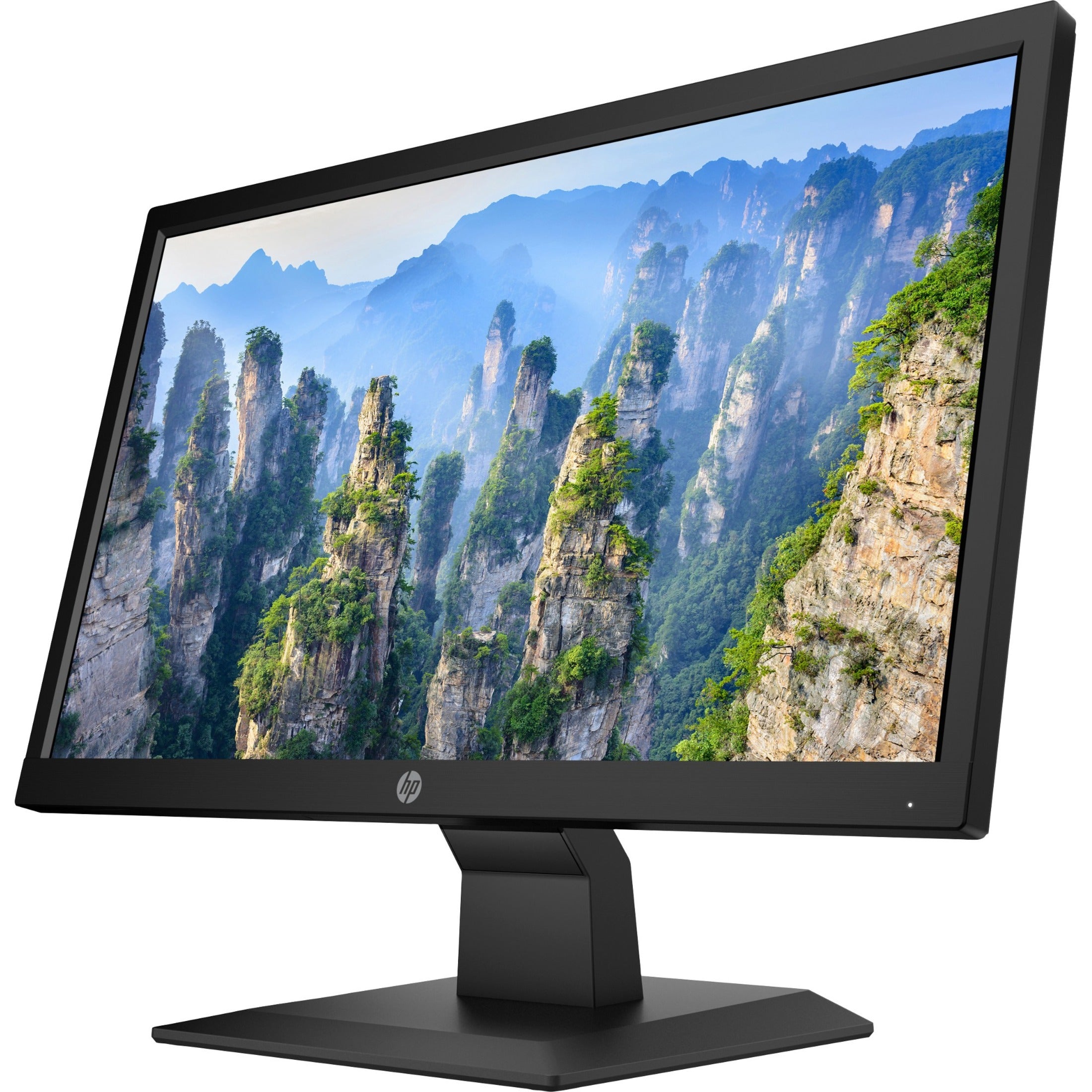 HP V20 Widescreen LCD Monitor, 19.5 HD+ Display, 16:9 Aspect Ratio, Black