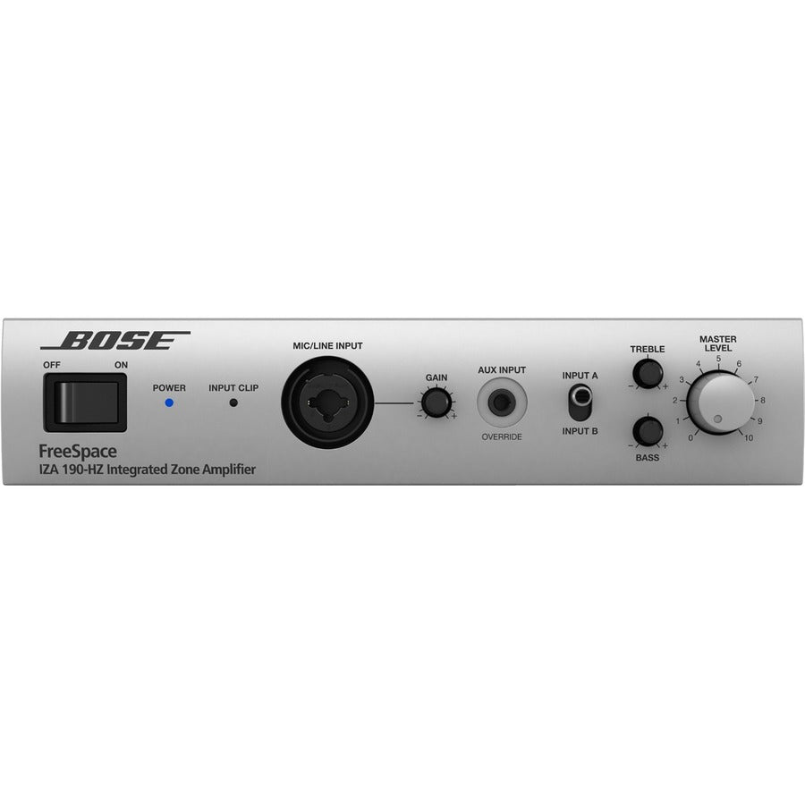 Bose Professional 344871-1430 FreeSpace IZA 190-HZ Amplifier, 90W RMS Output Power, 4 Analog Audio Inputs