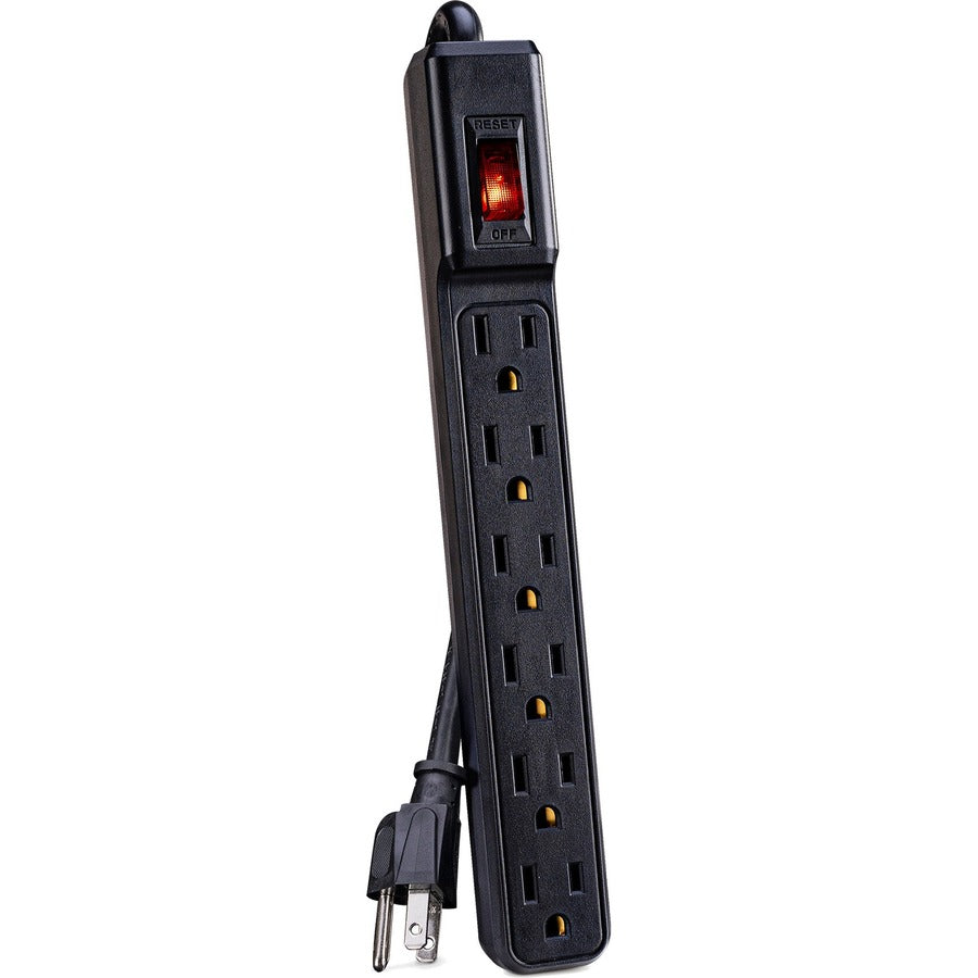 CyberPower GS608B 6-Outlet Power Strip, 8 ft Cord Length, UL Certified