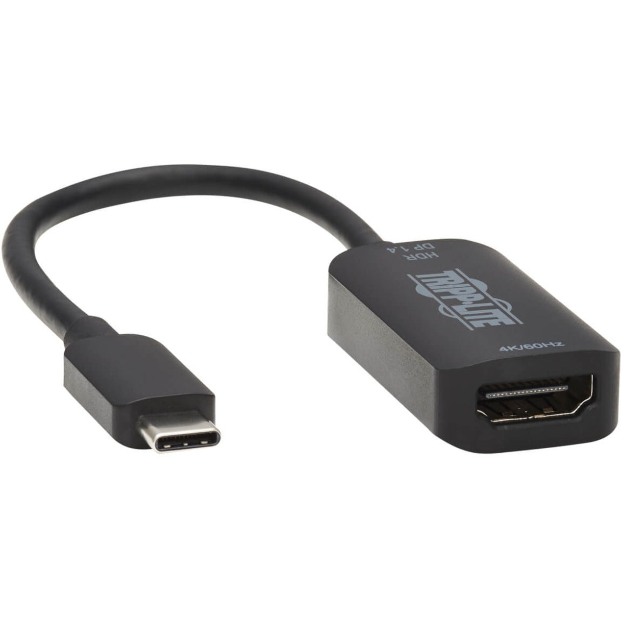 Tripp Lite U444-06N-HDR4-B USB-C to HDMI Adapter, 4K 60Hz, HDR, DP 1.4 Alt Mode, HDCP 2.2