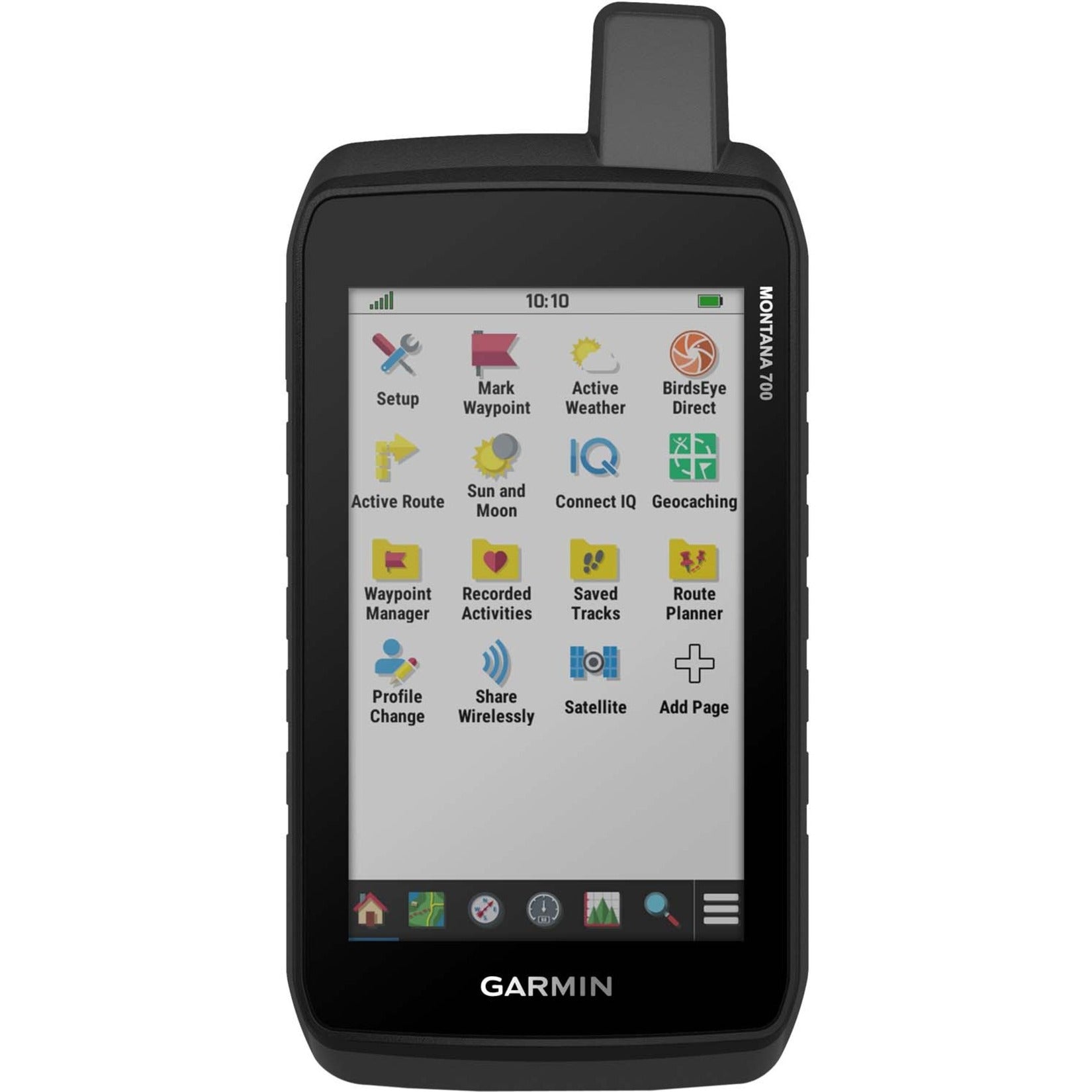 Garmin 010-02133-00 Montana 700 Rugged GPS Touchscreen Navigator, 5" Display, Built-in Bluetooth