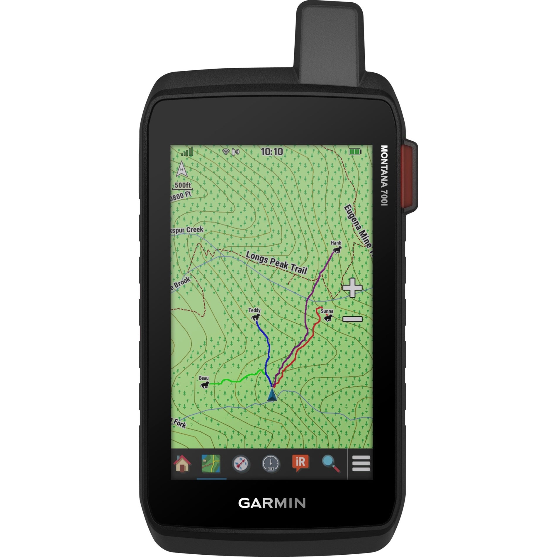 Garmin 010-02347-10 Montana 700i Rugged GPS Touchscreen Navigator with inReach Technology, 5" Display, Built-in Bluetooth