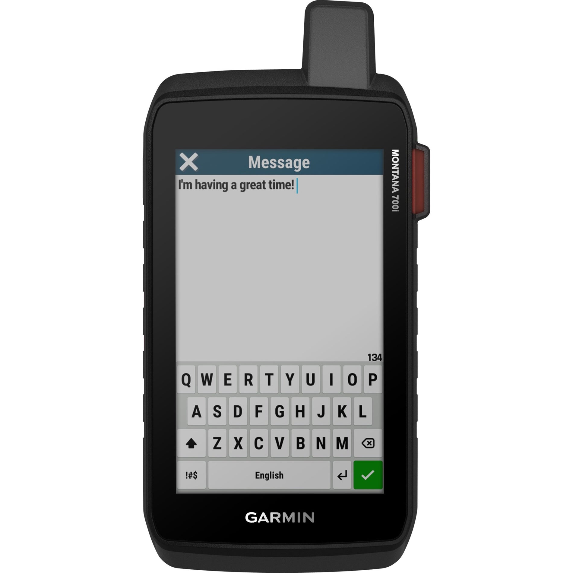 Garmin 010-02347-10 Montana 700i Rugged GPS Touchscreen Navigator with inReach Technology, 5" Display, Built-in Bluetooth