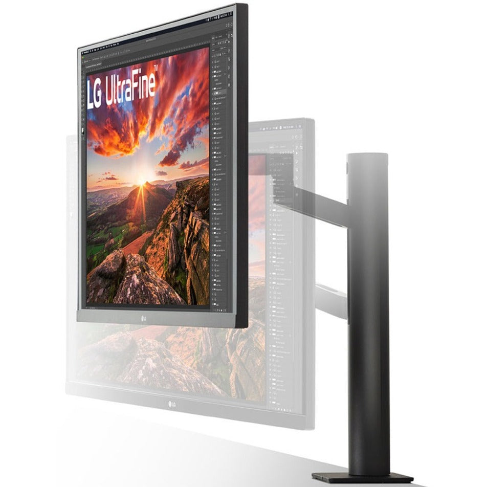 LG 27BN88U-B UltraFine 27" 4K UHD LCD Monitor, 95% DCI-P3, FreeSync