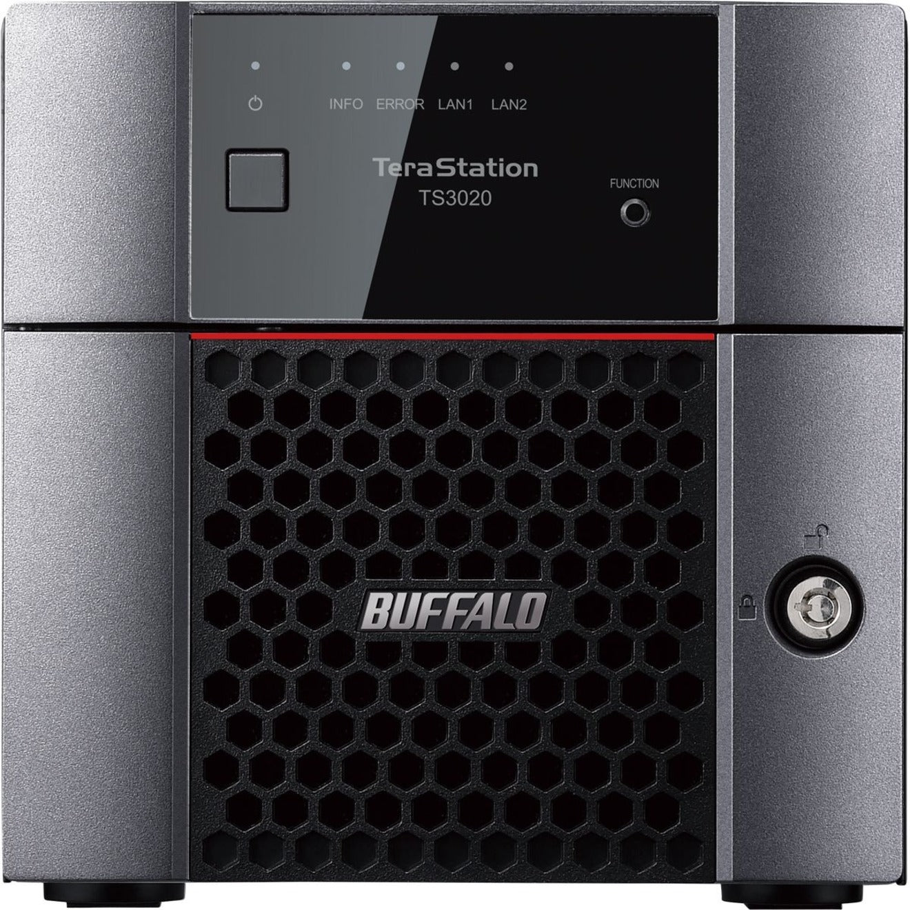 Buffalo TS3220DN0402 TeraStation 3220DN Desktop 4 TB NAS Hard Drives Included, Quad-core, 2.5 Gigabit Ethernet