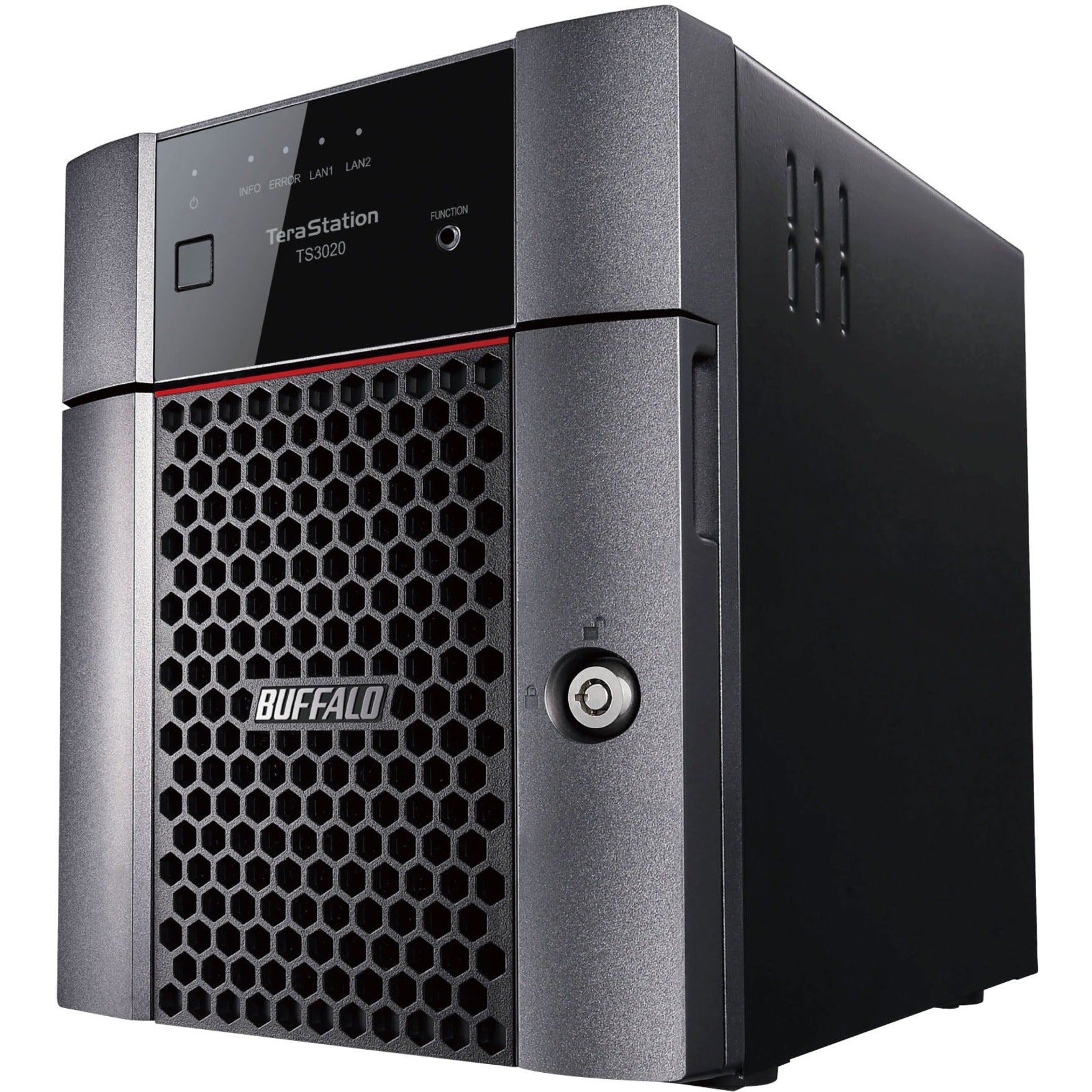 Buffalo TS3420DN3204 TeraStation 3420DN Desktop 32 TB NAS Hard Drives Included Quad-core 2.5 Gigabit Ethernet