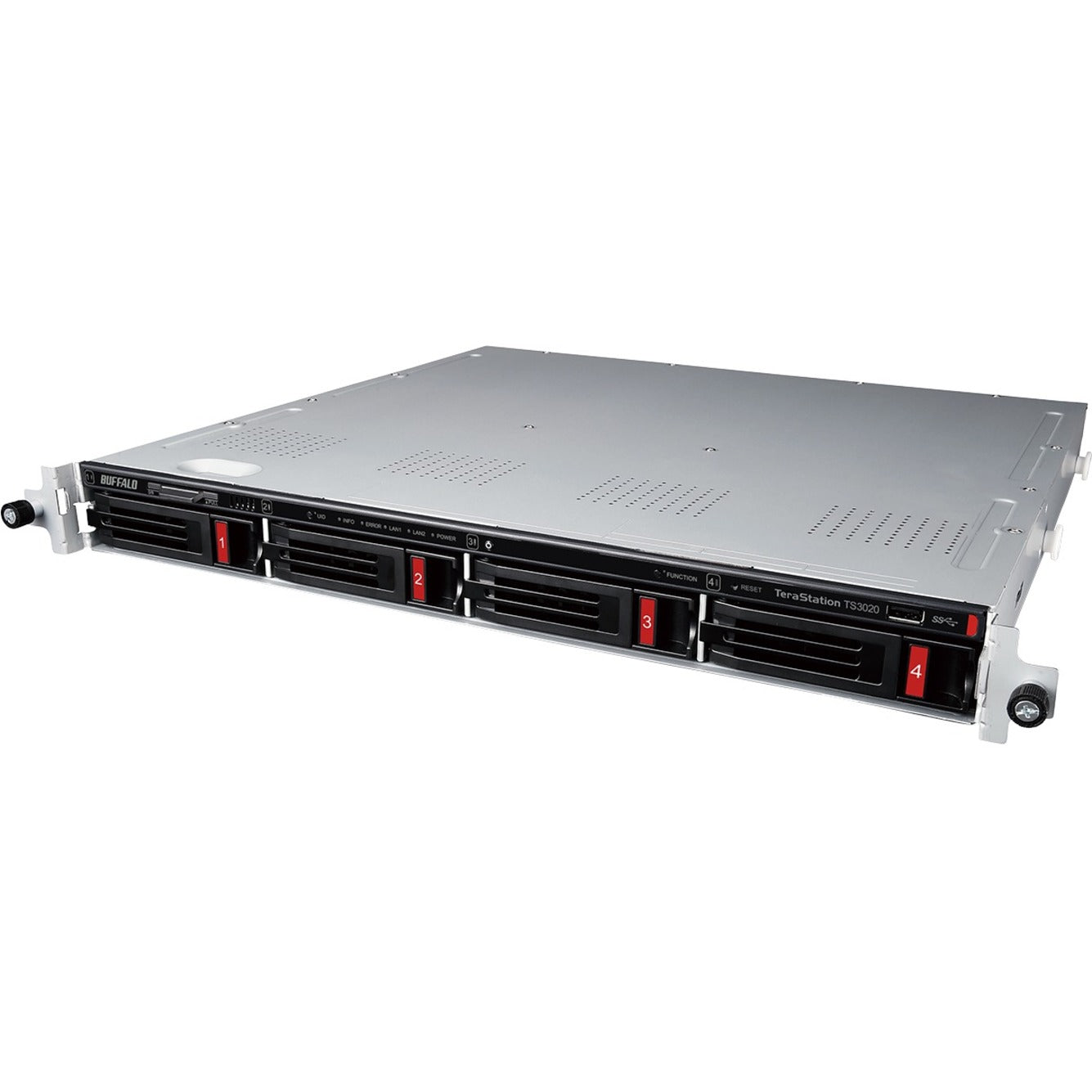Buffalo TS3420RN1604 TeraStation 3420RN Rackmount 16TB NAS Hard Drives Included (4 x 4TB, 4 Bay), 2.5 Gigabit Ethernet, 3 Year Warranty