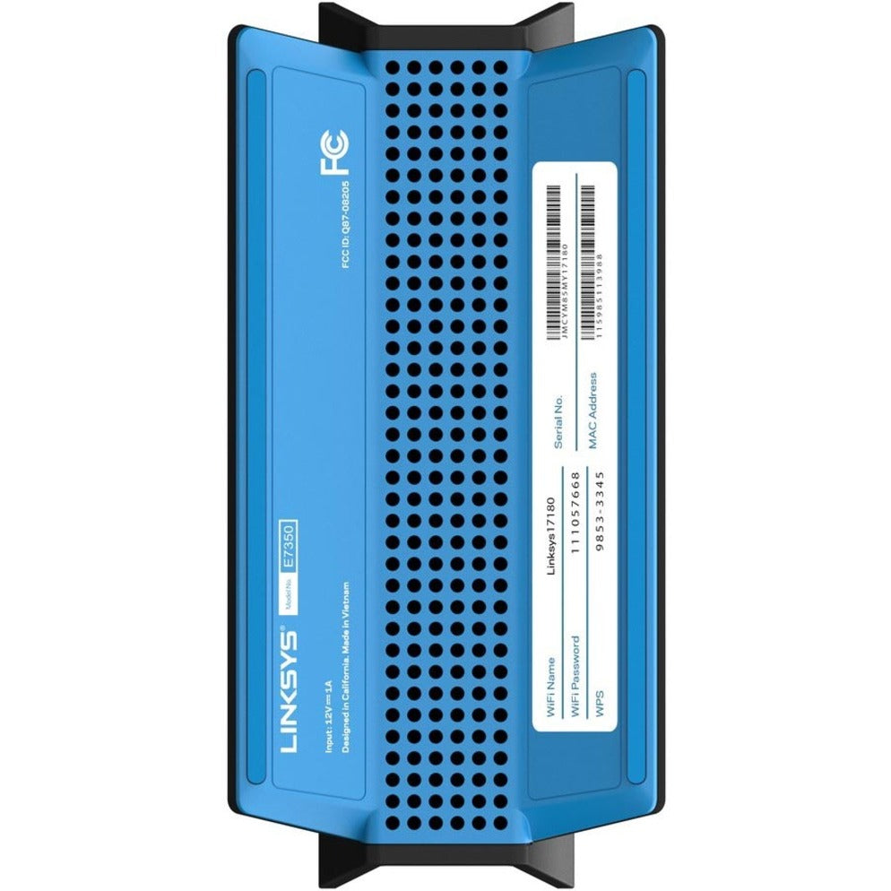 Linksys E7350 Dual-Band AX1800 WiFi 6 Router, Gigabit Ethernet, USB, 4 Network Ports